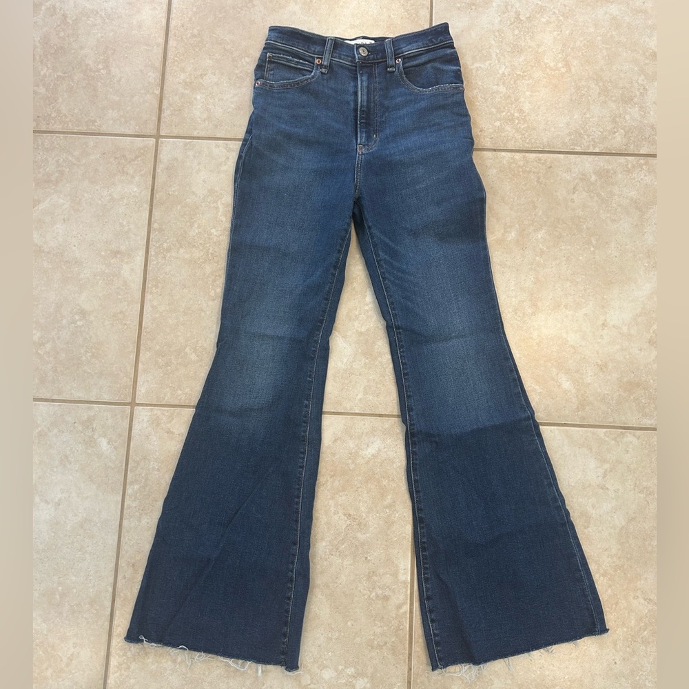 Ultra High Rise Stretch Flare Jean